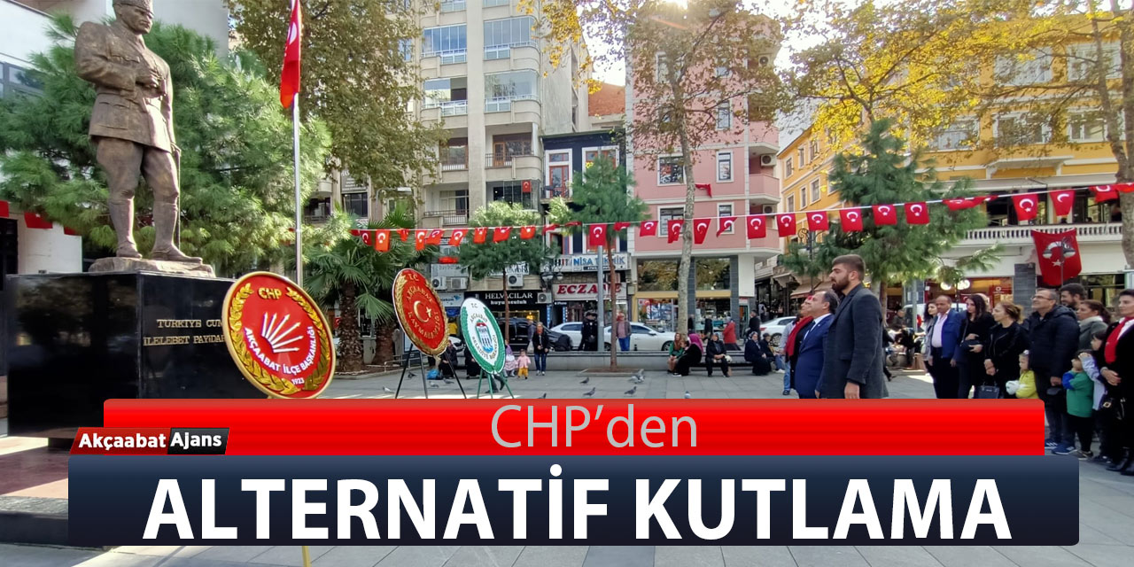 CHP Den Alternatif Kutlama