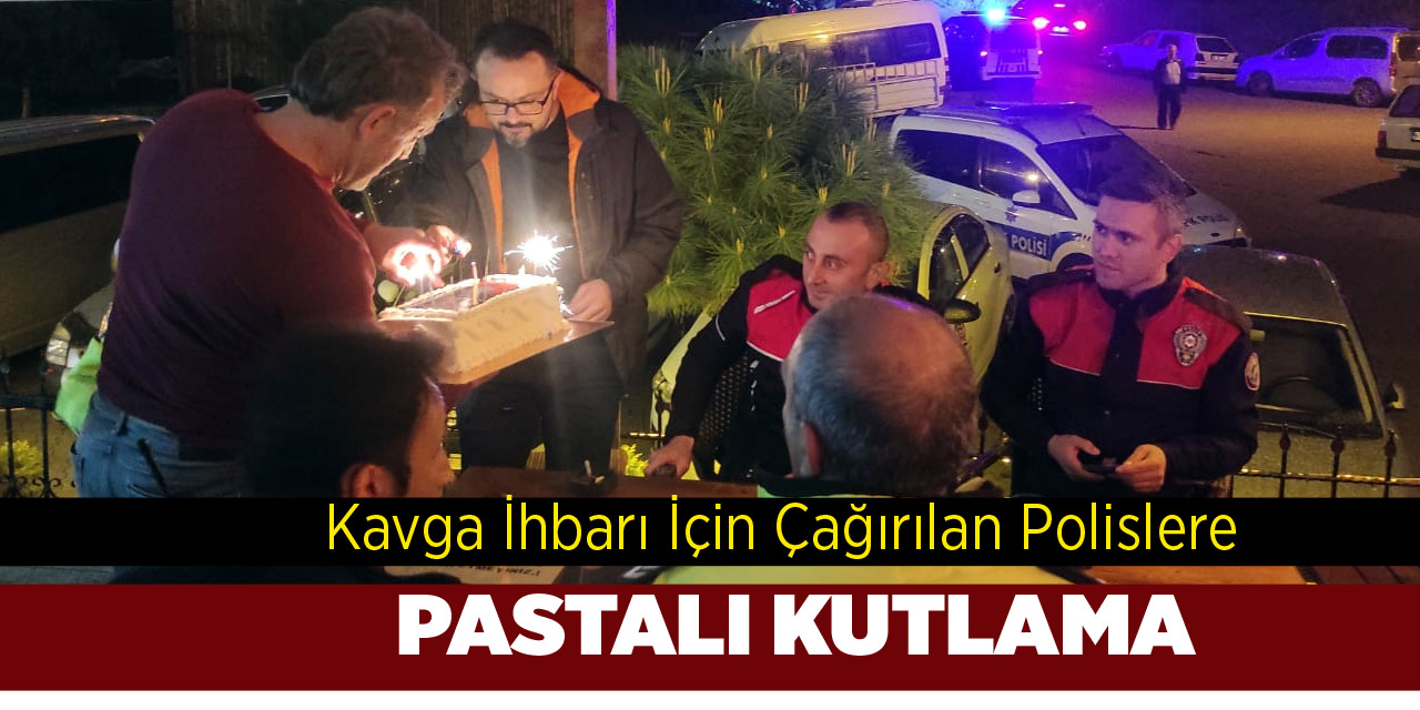 Kavga İhbarına Giden Polislere Sürpriz