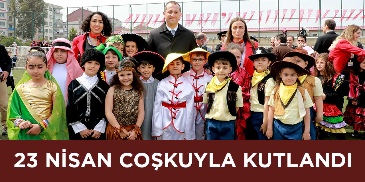 Akçaabat'ta 23 Nisan Büyük Coşkuyla Kutlandı