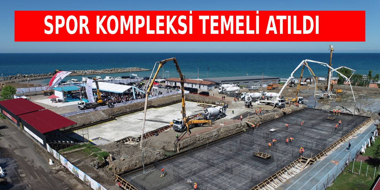 Spor Kompleksi Temeli Atıldı